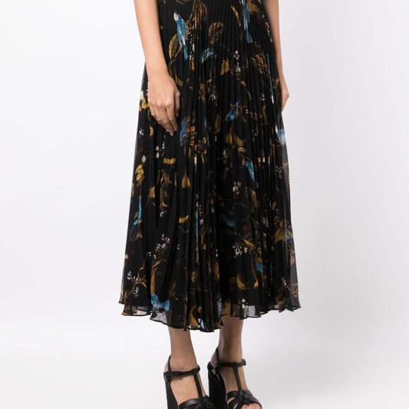 ERDEM  Midi Skirt Bird - Print - Picture 4 of 5
